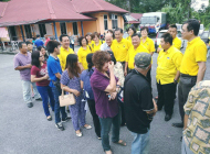 沈桂贤服务团已获得政府颁发的500令吉水灾抚恤金给灾民