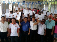SUPP HELPING OUT RESIDENTS OF KAMPUNG MERIKAN