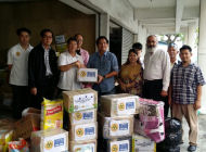 DONATION FOR FLOOD VICTIMS