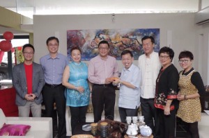 Visiting Sarawak Independent School board chairman, Richard Wee.